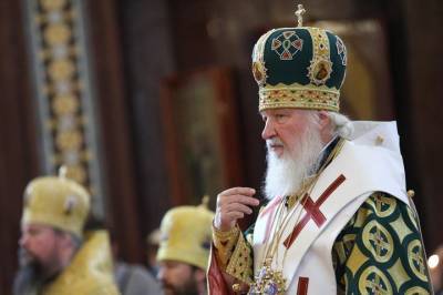 Патриарх Кирилл поздравил россиян с наступающей Пасхой