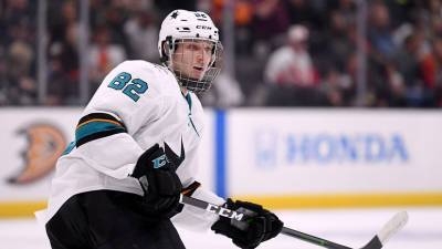 Форвард «Сан-Хосе» Чехович стал 50-м россиянином, сыгравшим в НХЛ в текущем сезоне