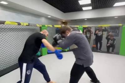 Кадыров опубликовал видео своего боя с новым Хабибом Чимаевым