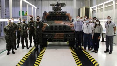 Армия Бразилии пополнилась бронеавтомобилем «Iveco»