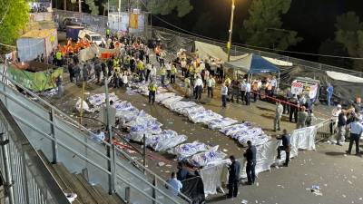В Израиле в давке на религиозном празднике погибли десятки людей