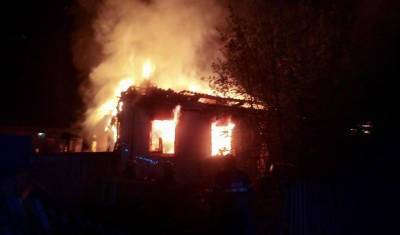 В Башкирии при пожаре в частном доме погиб мужчина