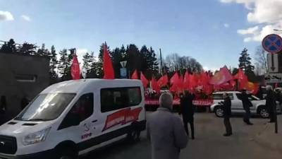 Первомайское шествие коммунистов прошло во Всеволожске