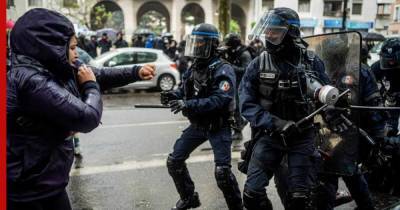 Во Франции на первомайских демонстрациях задержали более 20 человек