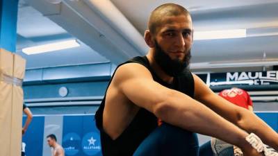 Кадыров показал видео спарринга с непобежденным бойцом UFC Чимаевым