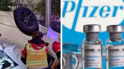 Главные новости 1 мая: ДТП в Киеве с пьяным водителем, дополнительные дозы вакцины Pfizer
