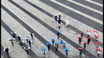 Пензенские молодые активисты посвятили Первомаю флешмоб