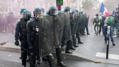 1 мая в странах Европы: стычки демонстрантов с полицией