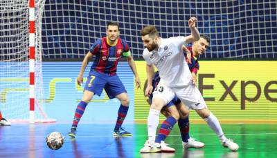 Барселона и Спортинг вышли в финал футзальной Лиги чемпионов
