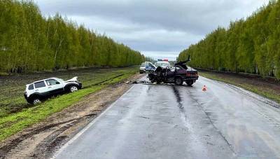 Авария со смертельным исходом произошла на трассе в Липецкой области
