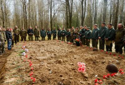 На мемориале «Синявинские высоты» в Ленобласти перезахоронили 802 красноармейцев