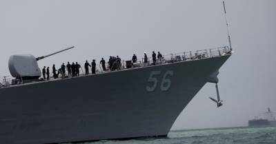 Украина заявила о нарушениях российских кораблей во время совместных морских учений США и Украины