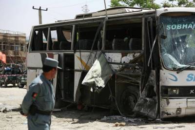 В Афганистане при взрыве автобуса погибли два мирных жителя