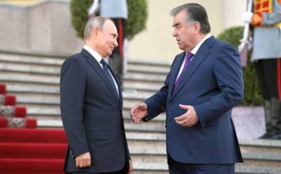 Путин сообщил президенту Таджикистана, что России не хватает рабочих рук