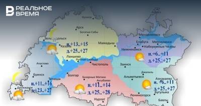 В Татарстане начинается жаркая погода