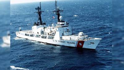 В порт Одессы после учений в Черном море прибыл корабль береговой охраны США Hamilton