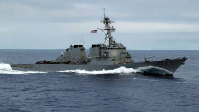 Корабль береговой охраны ВМС США Hamilton зашел в одесский порт