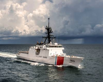 Впервые за 13 лет: в порт Одессы зашел фрегат береговой охраны США