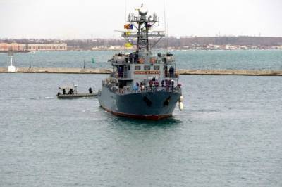 Корабль береговой охраны США Hamilton зашел в одесский порт