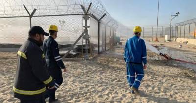 Два человека пострадали при пожаре на месторождении нефти в Кувейте