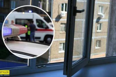 В Днепре мужчина упал на женщину, выбросившись из окна 8 этажа