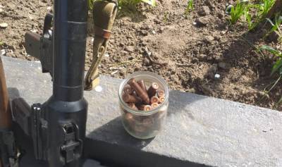 В Лисичанске полицейские обнаружили в погребе у местного жителя арсенал оружия