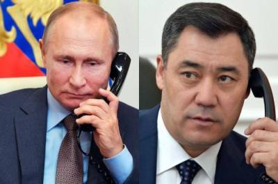Путин и Жапаров обсудили киргизско-таджикский конфликт
