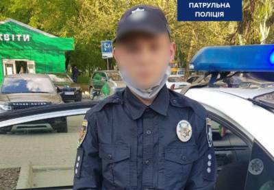 В Запорожье 17-летний парень надел полицейскую форму и пытался самостоятельно следить за порядком