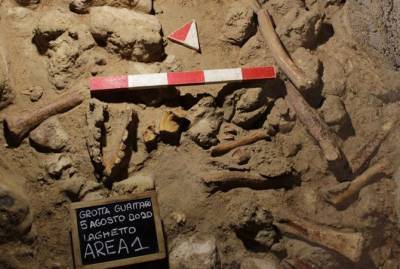 Недалеко от Рима обнаружили пещеру с останками неандертальцев