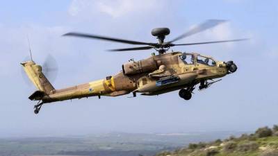 Израильский вертолет нанес удар по территории Сирии
