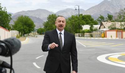 Алиев заявил, что считает карабахский конфликт урегулированным