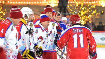 Путин принес команде "Легенды хоккея" 8 победных очков