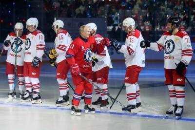 Владимир Путин забросил 8 шайб в гала-матче НХЛ в Сочи