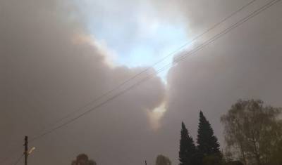 Жители Юргинского района жалуются на дым от пожаров