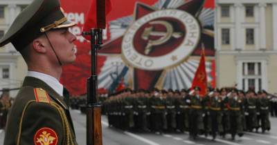 В Москве на Красной площади прошел парад Победы