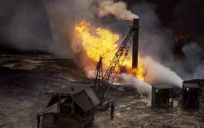 В Кувейте произошел пожар на одном из крупнейших нефтяных месторождений мира
