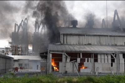 Взрыв на химическом заводе в Японии: есть пострадавшие