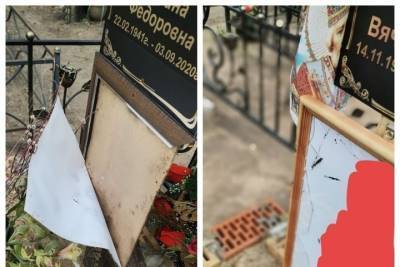 В Шилове подростки осквернили несколько могил на кладбище
