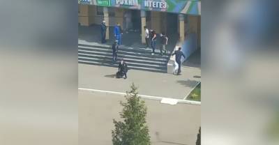 Лайф публикует видео задержания одного из казанских стрелков