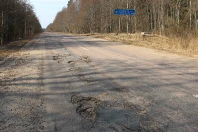 Дорогу Шимск - Феофилова Пустынь приведут в порядок за 209 млн рублей