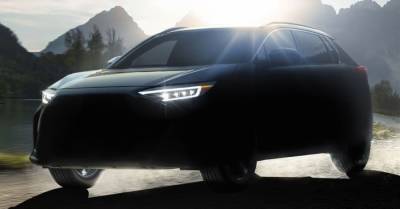 Subaru выпустит электромобиль Solterra в 2022 году