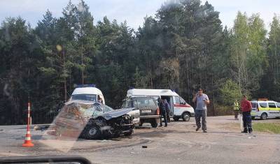 В ДТП на тюменской трассе пострадали четыре человека