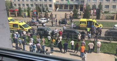 Стрельба в Казани: появилось первое видео изнутри школы