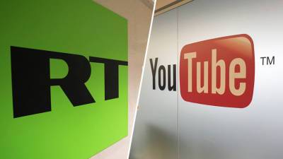Роскомнадзор потребовал от Google снять ограничения с YouTube-канала RT