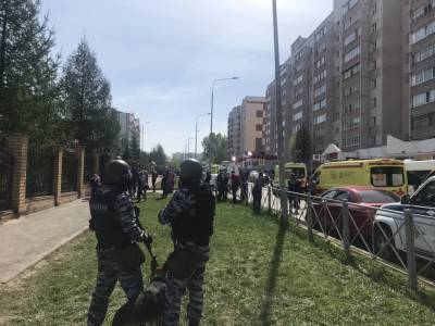 Российские силовики заявили, что нападавший на школу в Казани действовал самостоятельно