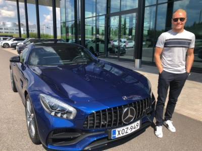 Валттери Боттас продаёт Mercedes AMG-GT S Coupe