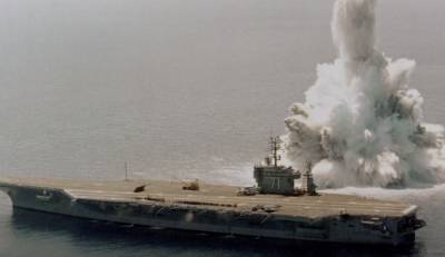 Gerald R.Ford - Ford - Головной американский авианосец USS Gerald R. Ford (CVN-78) всё-таки «взорвут» в рамках испытаний - topwar.ru