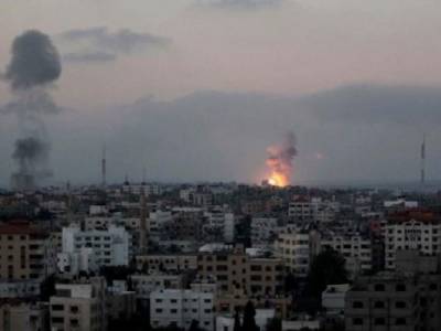 Израиль назвал число атакованных в секторе Газа «военных целей»