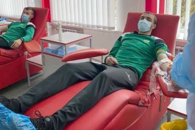 Футболисты винницкой «Нивы» стали донорами крови