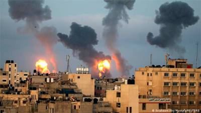 Палестинские радикалы в секторе Газа во вторник, 11 мая, продолжили обстрел Израиля